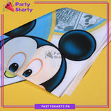 52pcs Happy Birthday Mickey Mouse Blue & Yellow Theme Set for Theme Based Birthday Decoration and Celebration