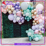 DIMI 88pcs Mermaid Theme Balloon Garland Set For Birthday Decoration and Party Celebrations