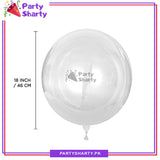 18 Inch Large Size PVC Bobo Balloons For Party Decoration and Celebrations