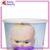 Boss Baby Theme Birthday Party Paper Cups / Glass For Themed Based Party Supplies and Decorations