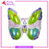 D-3 Multi Color Butterfly Foil Balloon For Birthday and Party Decoration