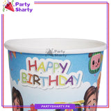 Cocomelon Birthday Party Paper Cups / Glass For Themed Cake Paper Dessert Party Supplies and Decorations