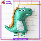 Cute Cartoon Dinosaur Shaped Foil Balloon for Dinosaur / Dragon Theme Party Decoration