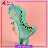 Cute T-Rex Dinosaur Character Thermocol Standee For Dinosaur/Dragon Theme Based Birthday Celebration and Party Decoration