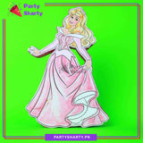 D-2 Princess Aurora Character Thermocol Standee For Princess Theme Based Birthday Celebration and Party Decoration