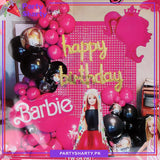 64pcs Barbie Theme Balloon Garland For Barbie Theme Party Event Decoration and Celebration