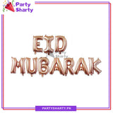 10pcs / Set Eid Mubarak Foil Banner For Eid Milan Party Decoration and Celebration