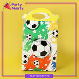 Foot Ball Theme Goody Boxes Pack of 6 For Theme Birthday Decoration and Celebration