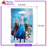 D-3 Frozen Anna & Elsa Theme Goody Bags Pack of 10 For Frozen Elsa Theme Party Decoration and Celebration