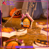 Halloween House Shaped Fairy Light For Halloween Party Decorations and Celebrations