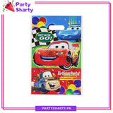 Lightning Mc-Queen Car Theme Goody Bags Pack of 10 For Theme Party Decoration and Celebration