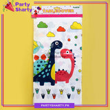 Little Dino Theme Table Cover for Birthday Party and Decoration