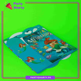 Mermaid Theme Goody Boxes Pack of 6 For Mermaid Theme Birthday Decoration and Celebration