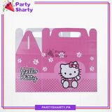 D-2 Hello Kitty Goody Boxes Pack of 10 For Hello Kitty Theme Birthday