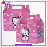 D-2 Hello Kitty Goody Boxes Pack of 10 For Hello Kitty Theme Birthday