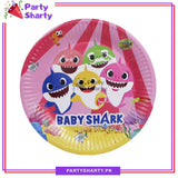 Baby Shark Theme Party Disposable Paper Plates for Baby Shark Theme Party and Decoration