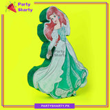 Princess Ariel Character Thermocol Standee For Mermaid Theme Based Birthday Celebration and Party Decoration