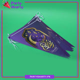 D-2 Ramadan Kareem Flags Bunting (Pack of 10) For Ramadan Decoration