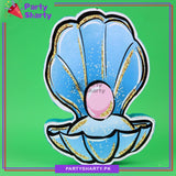 Sea Shell Thermocol Standee For Mermaid / Under the Sea Theme Based Birthday Celebration and Party Decoration