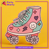 Skate Shoe Thermocol Standee For Barbie Theme Based Birthday Celebration and Party Decoration