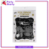 Small Square Shaped Foil Curtains for Party Decoration and Celebration