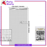 Small Square Shaped Foil Curtains for Party Decoration and Celebration