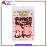 Small Square Shaped Foil Curtains for Party Decoration and Celebration