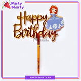 Sofia Theme Acrylic Cake Topper For Birthday Party Celebration and Decoration