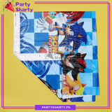 Sonic The Hedgehog Theme Table Cover for Sonic Theme Based Party and Decoration
