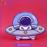 Space UFO Thermocol Standee For Outerspace Theme Based Birthday Celebration and Party Decoration