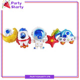 5in1 Space Theme Garland Foil Balloon Party Balloon Cartoon Balloons for Kid Birthday Party Decoration