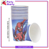 Spiderman Theme Party Disposable Paper Cups for Spider Man Theme Party and Decoration