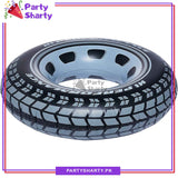 36 inches Tyre Shaped Tube For TWO FAST / McQueen Car Theme Birthday Party Decoration and Celebration