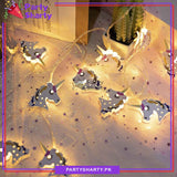 10 pcs Magical Unicorn Head LED String Light Unicorn Party Supplies Unicorn Birthday Party Decoration