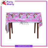 Unicorn Theme Table Cover for Birthday Party and Decoration