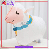 Cute Walking Sheep Animal Shaped Foil Balloons For Farm / Jungle Theme Birthday Party Decoration and Celebration