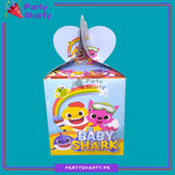 D-2 Baby Shark Goody Boxes Pack Of 10 For Baby Shark Theme Birthday
