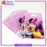 D-2 Minnie Mouse Theme Goody Bags Pack of 10 For Birthday Party Decoration and Celebration