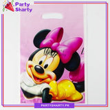 D-2 Minnie Mouse Theme Goody Bags Pack of 10 For Birthday Party Decoration and Celebration