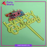 Cocomelon Theme Acrylic Cake Topper For Birthday Party Celebration and Decoration