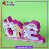 ONE Thermocol Standee For Unicorn Theme Based First Birthday Celebration and Party Decoration