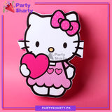 Hello Kitty Theme Thermocol Standee For Hello Kitty Theme Based Birthday Celebration and Party Decoration