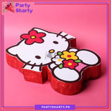 Hello Kitty Theme Thermocol Standee For Hello Kitty Theme Based Birthday Celebration and Party Decoration