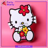 Hello Kitty Theme Thermocol Standee For Hello Kitty Theme Based Birthday Celebration and Party Decoration