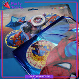 Stylish Spider Man Theme Cartoon Foil Balloon Set - 5 Pieces For Spider Man Theme Party and Decoration