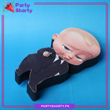 Boss Baby Thermocol Standee For Boss Baby Theme Based Birthday Celebration and Party Decoration