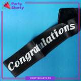 Congratulations Printed Sash For Graduation Event and Celebration