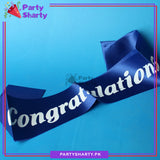 Congratulations Printed Sash For Graduation Event and Celebration