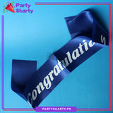 Congratulations Printed Sash For Graduation Event and Celebration