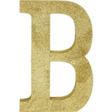 Gold Glitter Alphabet Sign Thermocol For Birthday and Event Decoration